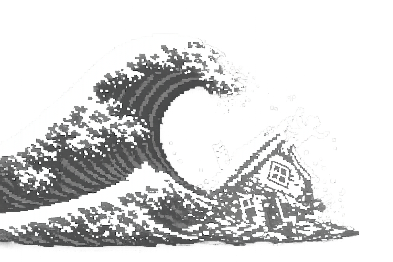 Tsunami wave icon